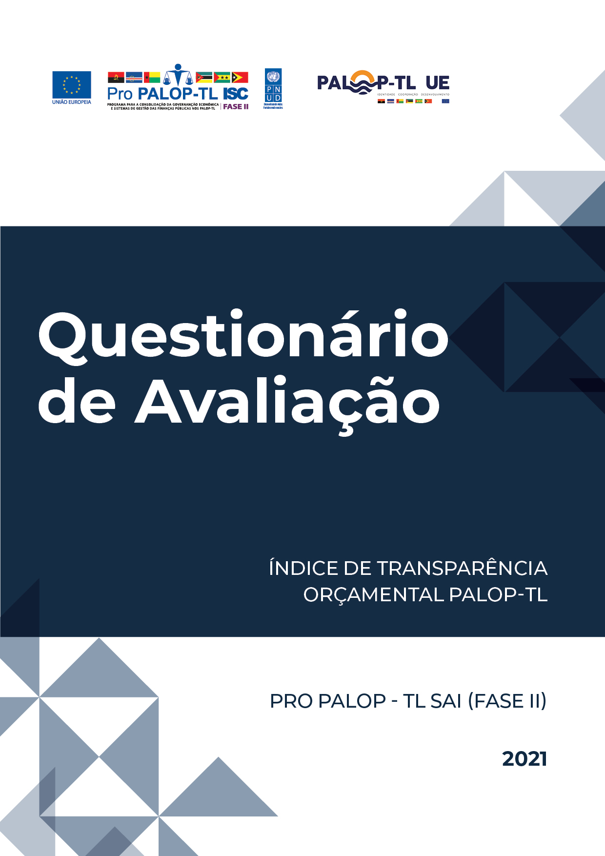 Questionário de Avaliação